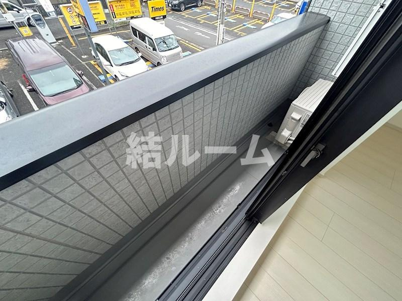 板橋区大谷口上町の賃貸マンションのバルコニー