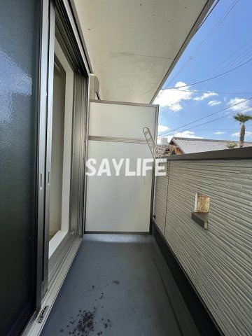 Court小路のバルコニー
