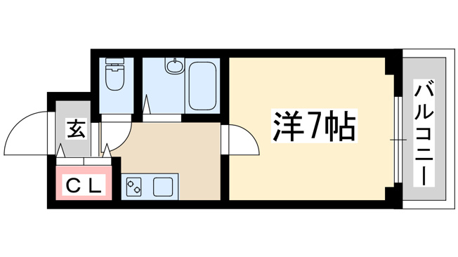 【間取り】 | シャルム橋本3