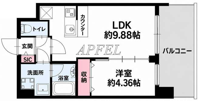 【間取り】 | プレジオ塚本ASIAN