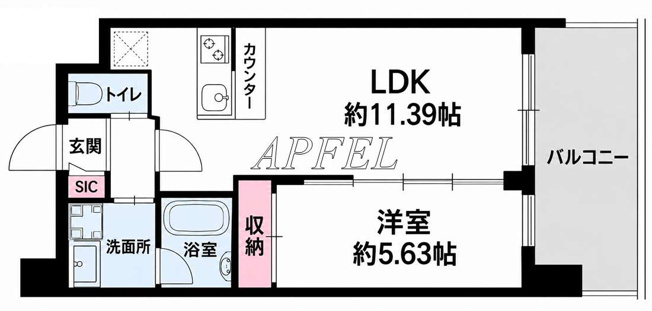 【間取り】 | プレジオ塚本ASIAN