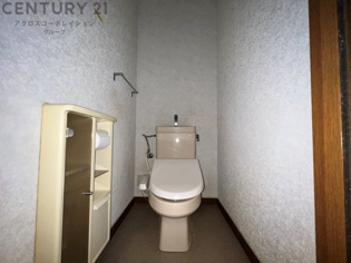 ウォシュレット付き!２階にもトイレあります!
