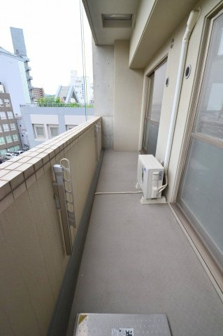 桜レジデンス横川のバルコニー