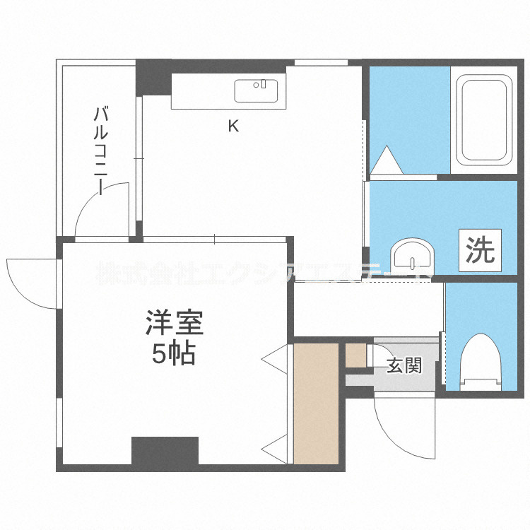 美章園メゾン寿の間取り