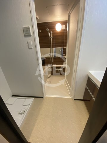 プレジオ弁天町の洗面所