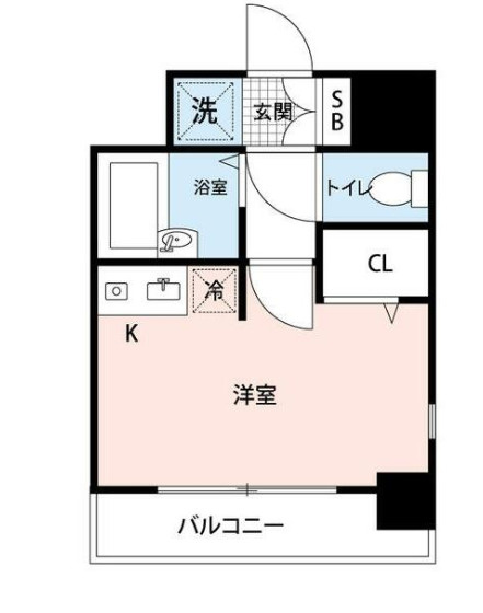 グランシャルム浦安Ⅲの間取り