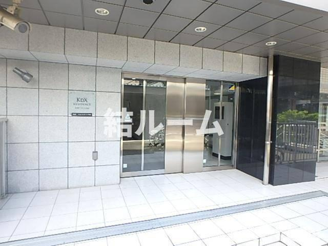 板橋区大山金井町の賃貸マンションのエントランス