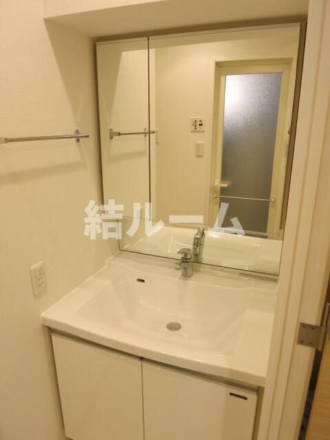 板橋区大山金井町の賃貸マンションの洗面所