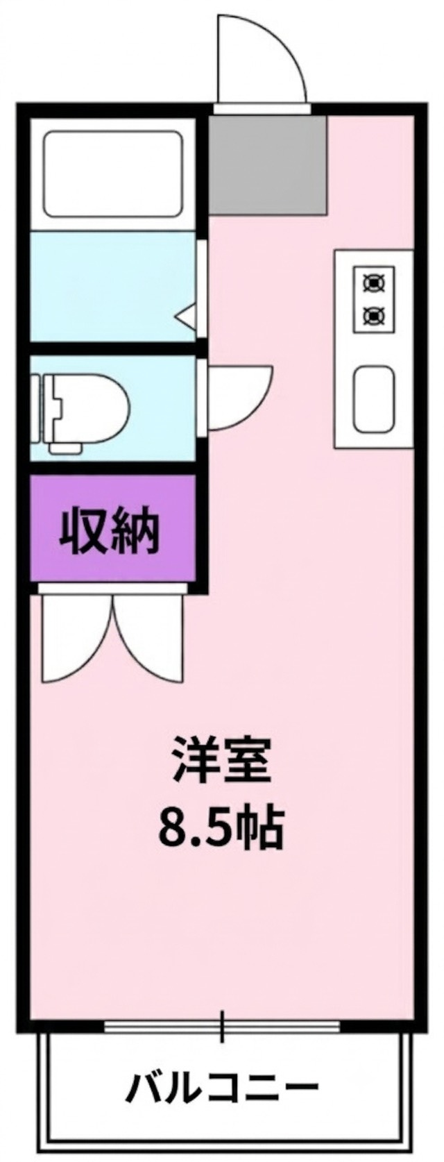 クラウンハイツの間取り