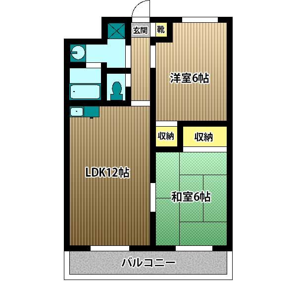 ウインズ今川の間取り