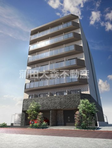 DeLCCSデルクス梅屋敷の外観パース