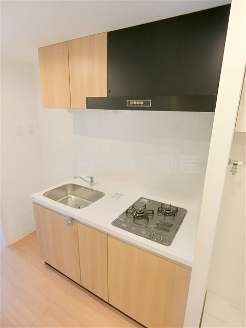DeLCCSデルクス梅屋敷のキッチン|2口ガスシステムキッチン
