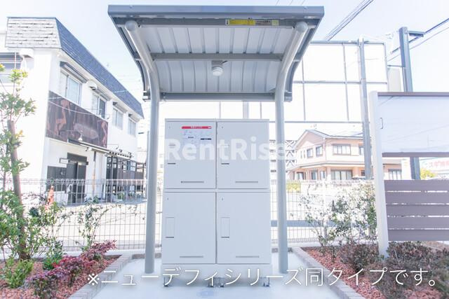 ヒカルサ江南宮後のバルコニー