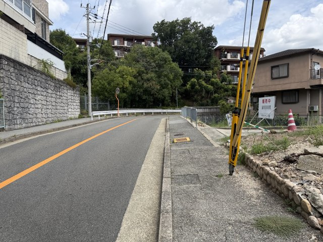 【ヴィレッタの杜】甲陽園東山町Ｊ・Ｋの前面道路含む現地写真|前面道路含む現地写真です