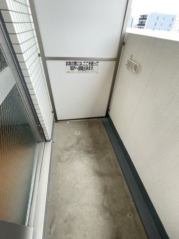 スカイコートヌーベル入谷のバルコニー