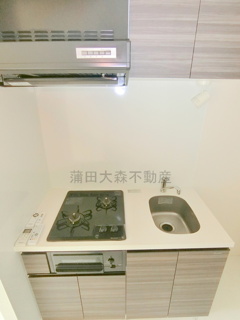 セジョリ鵜の木のキッチン|2口ガスグリル付システムキッチン