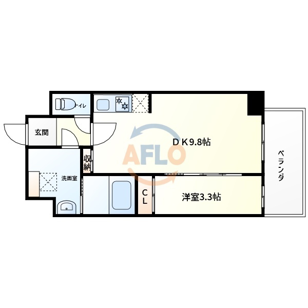エスリードコート阿倍野昭和町の間取り|エスリードコート阿倍野昭和町　間取り