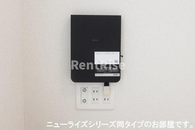 アドニス江南のバルコニー