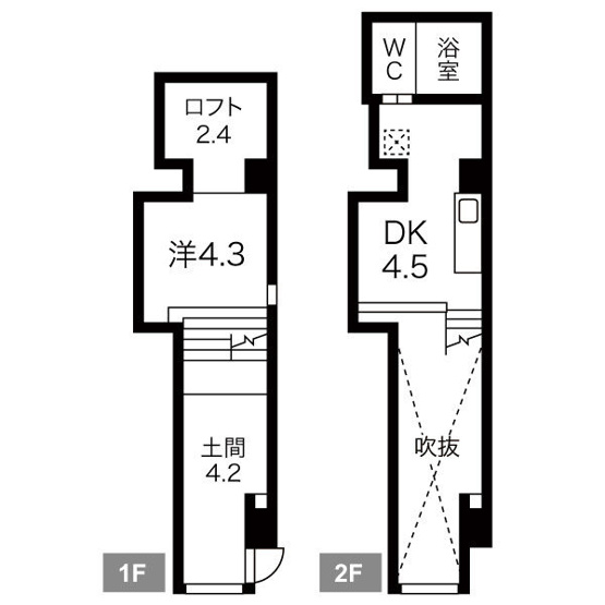 【間取り】 | クレイタスパークI