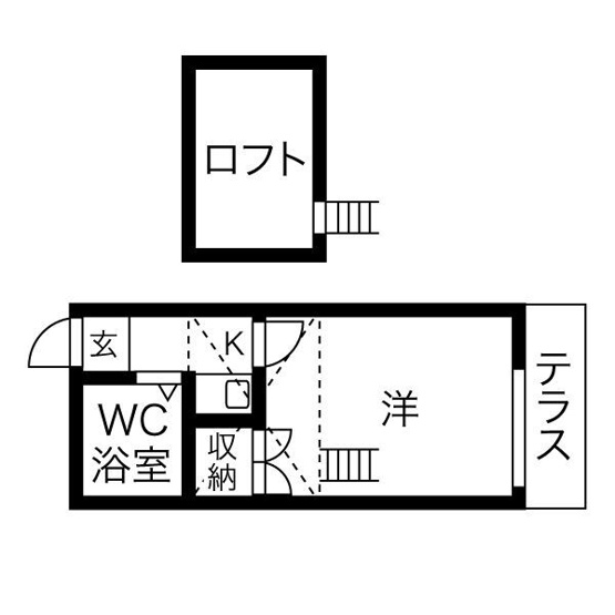 【間取り】 | ルミエール的場
