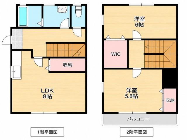 佐々コーポの間取り