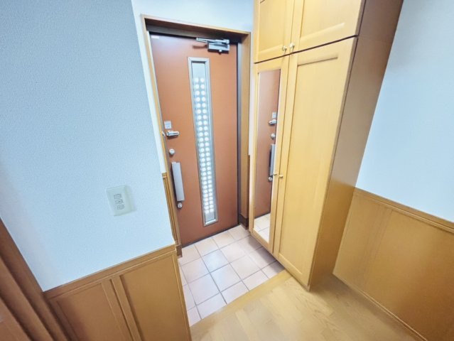 佐々コーポの玄関