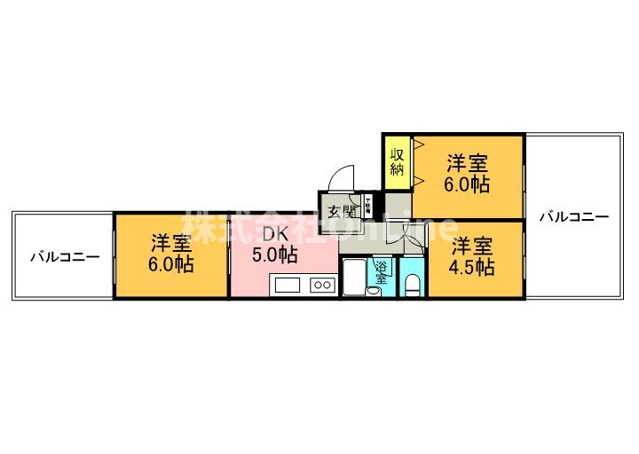 山田ビルの間取り