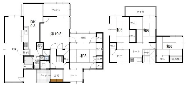 【間取り】の画像