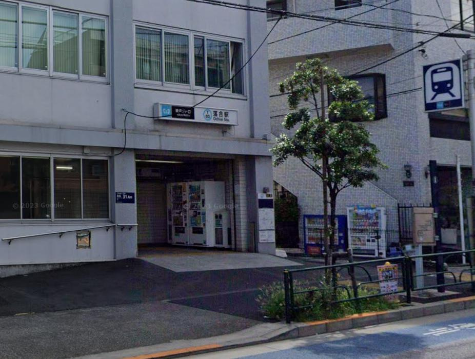 新宿区上落合１丁目の店舗事務所の周辺