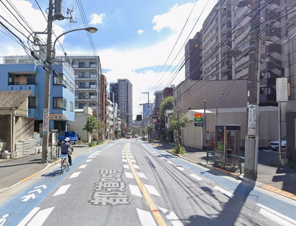 新宿区上落合１丁目の店舗事務所の周辺