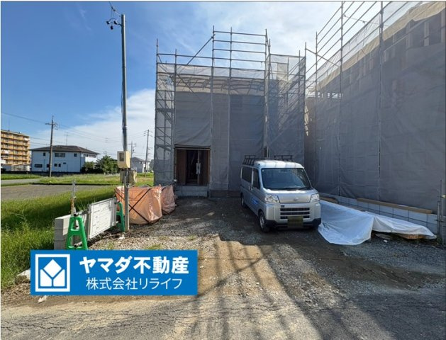 リーブルガーデン　岐阜市中鶉　全４区画分譲の外観|「現地（2026年9月19日）撮影」　
■外観写真　
■ヤマダ不動産　株式会社リライフ　