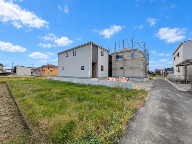 リーブルガーデン　岐阜市中鶉　全４区画分譲の外観|「現地（2026年10月24日）撮影」　
■全体写真　
■ヤマダ不動産　株式会社リライフ　