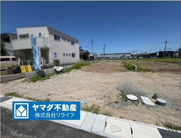 リーブルガーデン　岐阜市中鶉　全４区画分譲の外観|「現地（2026年7月24日）撮影」　
■外観写真　
■ヤマダ不動産　株式会社リライフ　