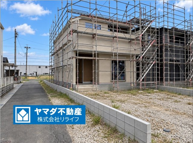 リーブルガーデン　岐阜市中鶉　全４区画分譲の外観|「現地（2026年10月23日）撮影」　
■外観写真　
■ヤマダ不動産　株式会社リライフ　