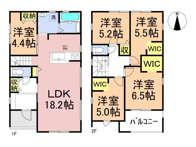 リーブルガーデン　岐阜市中鶉　全４区画分譲の間取り|■３号棟　■ヤマダ不動産　株式会社リライフ　
■夢のマイホーム購入をフルサポートします！