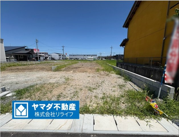 リーブルガーデン　岐阜市中鶉　全４区画分譲の外観|「現地（2026年7月24日）撮影」　
■外観写真　
■ヤマダ不動産　株式会社リライフ　