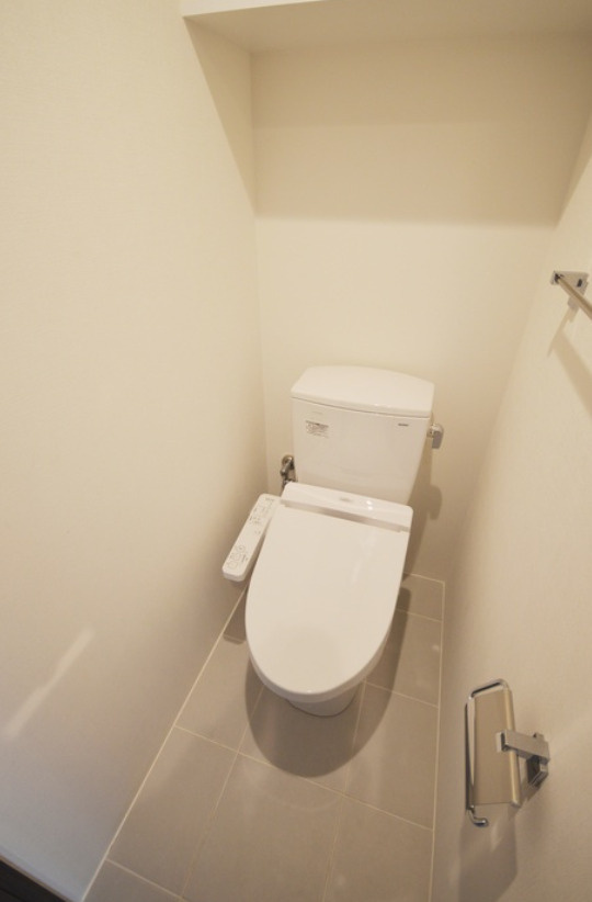 アレーロ江戸川橋のトイレ|落ち着いた色調のトイレです