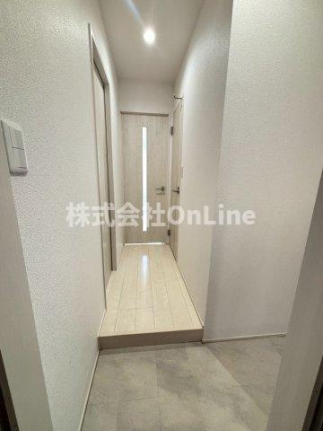 フジパレス森河内西Ⅱ番館の玄関