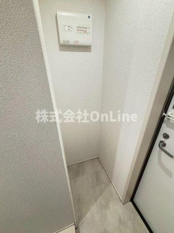 フジパレス森河内西Ⅱ番館の玄関
