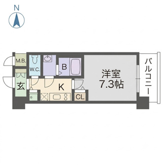 【間取り】 | アスヴェル京都壬生EAST