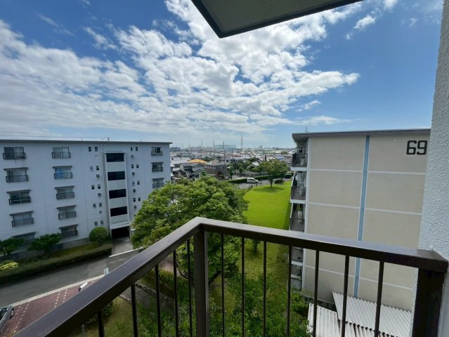 富田団地71号棟の展望