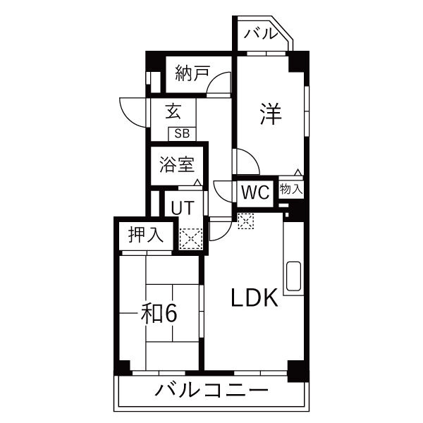ランパート池場の間取り