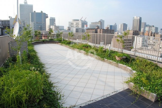 アプリーレ京町堀のその他共用部分|アプリーレ京町堀（旧BPRレジデンス京町堀）　屋上ドッグラン