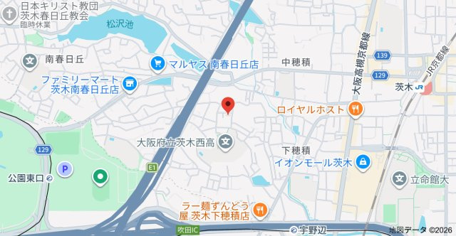 グリーンハイツ紫明園の地図