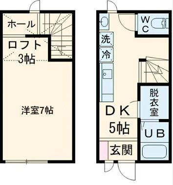 ヴォールデア田主丸【10.000円キャッシュバック対象物件】の間取り