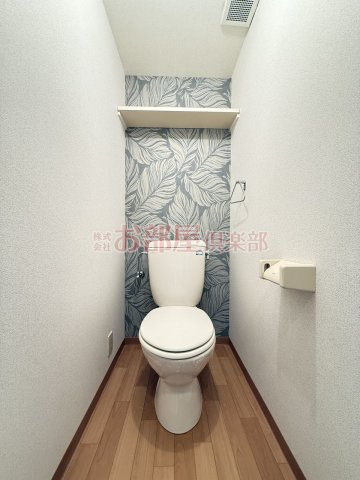 トーカン久留米駅東Ⅱキャステールのトイレ|シンプルで使いやすいトイレです