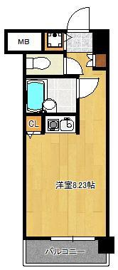 トーカン久留米駅東Ⅱキャステールの間取り