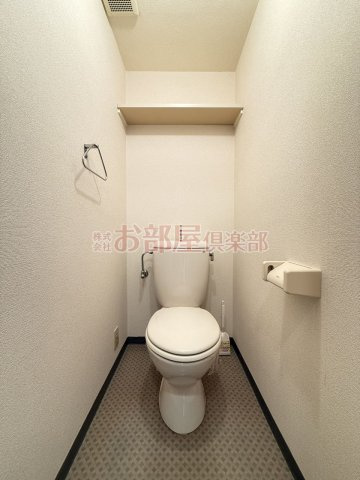 トーカン久留米駅東Ⅱキャステールのトイレ|落ち着いたトイレです