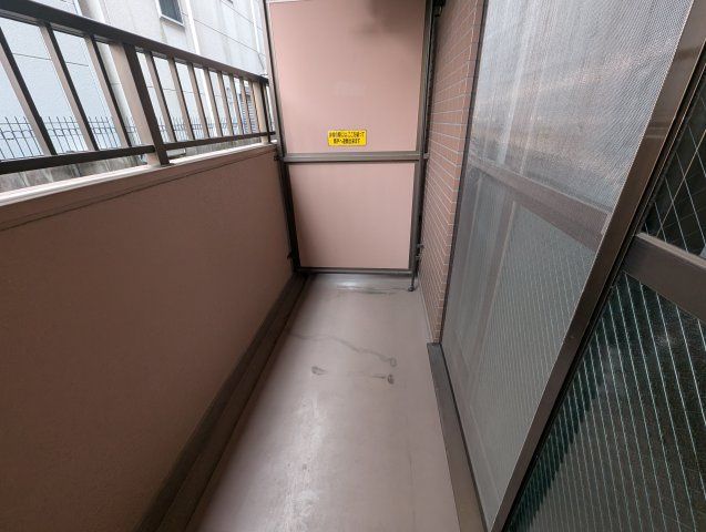 Estudio豊中のバルコニー