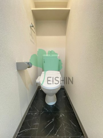 モダンパラッツォ博多riva2(モダンパラッツォ博多リバー2)のトイレ|清潔感のあるトイレです。